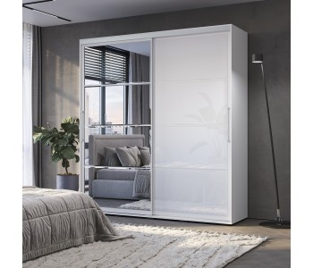 Шкаф-купе "Крафт-6" Белый (BTS)